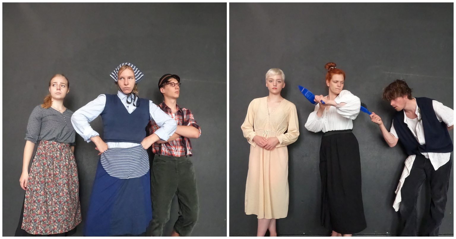 Szenen aus „Der zerbrochene Krug“ und „Amphitryon“ ETI Schauspielschule Berlin Szenen aus „Der zerbrochene Krug“ und „Amphitryon“ ETI Schauspielschule Berlin