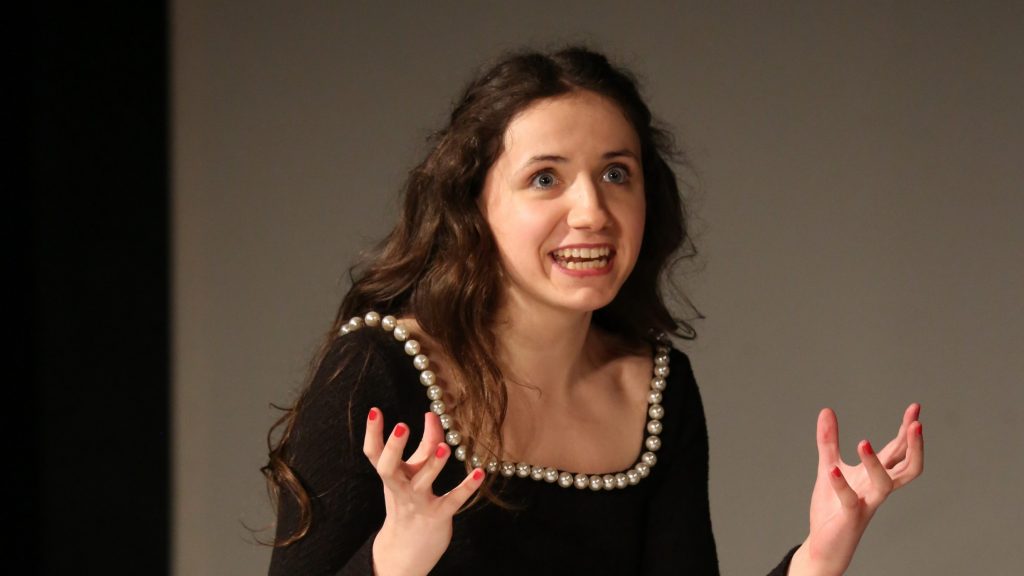 Lotte Gosch am Jungen Landestheater Schwaben
