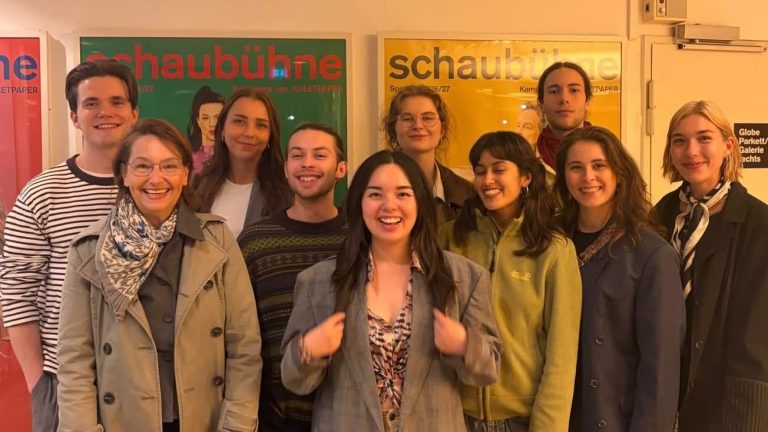 Zu Besuch an der Schaubühne Zu Besuch an der Schaubühne